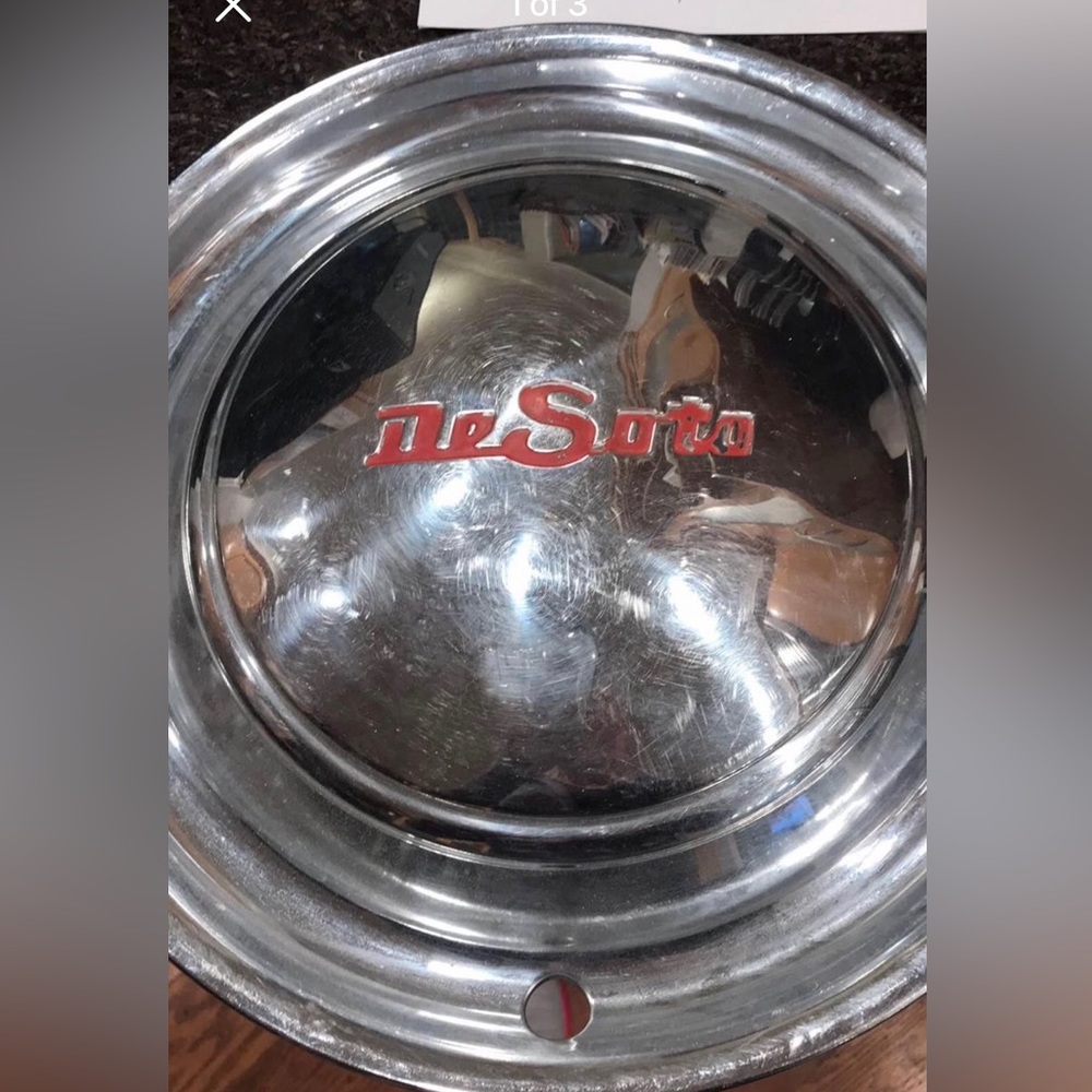 Desoto hupcap for decoration 1949-1950